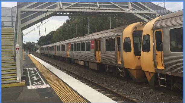 Lindum Train Station near Wynnum where a fatal accident has happened on Tuesday afternoon. Photo: Queensland Rail