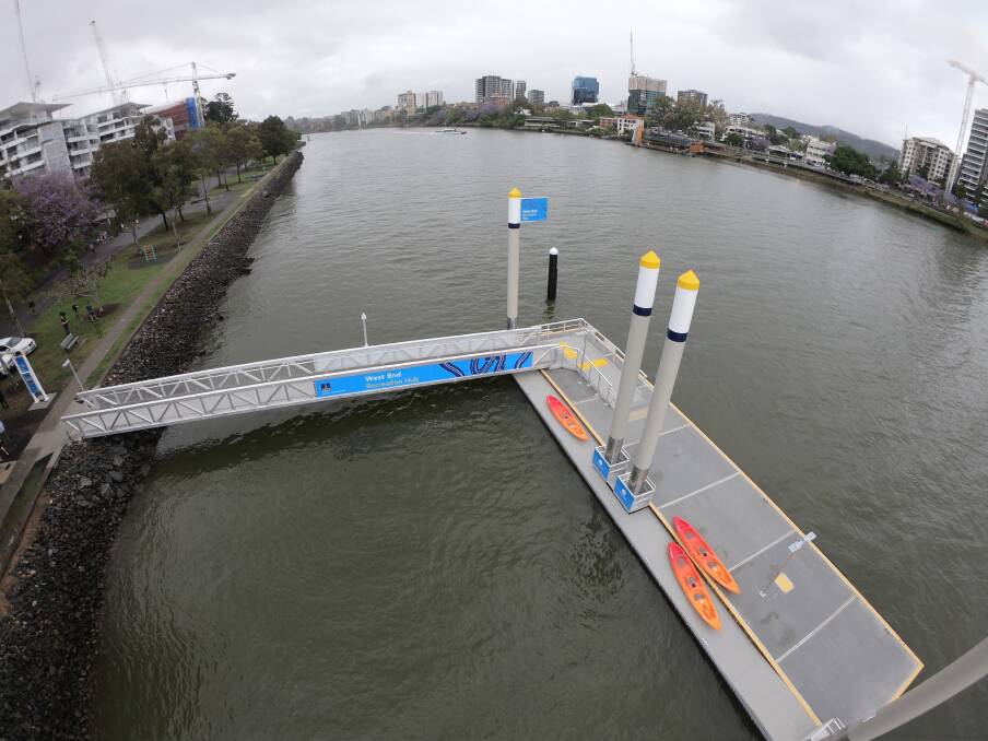 West End River Access Hub Photo: Brisbane City Council