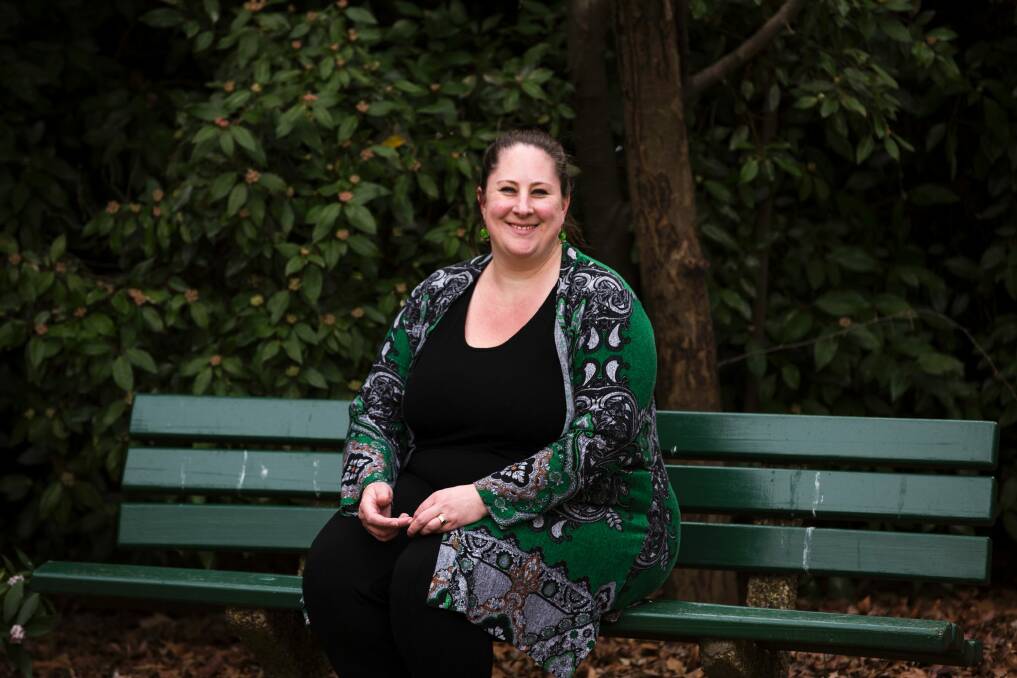 Leader of the ANU Supporting Breastfeeding at ANU project Andrea Butler. Photo: Jamila Toderas