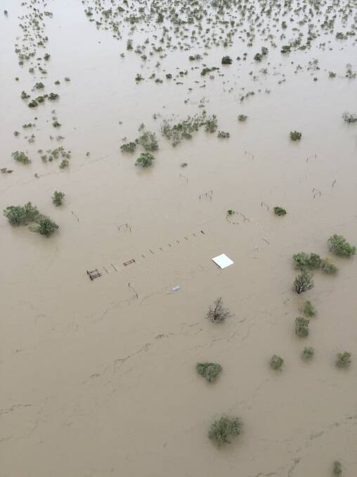 The scale of the floods in the state's north-west. Photo: Laine Keough