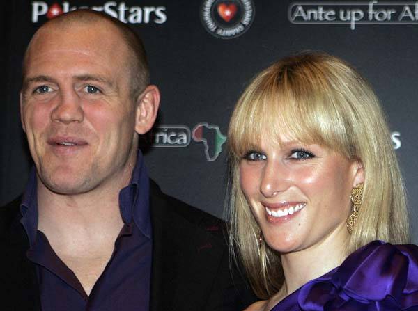 Engaged ... Zara Phillips and rugby player Mike Tindall. Photo: AP