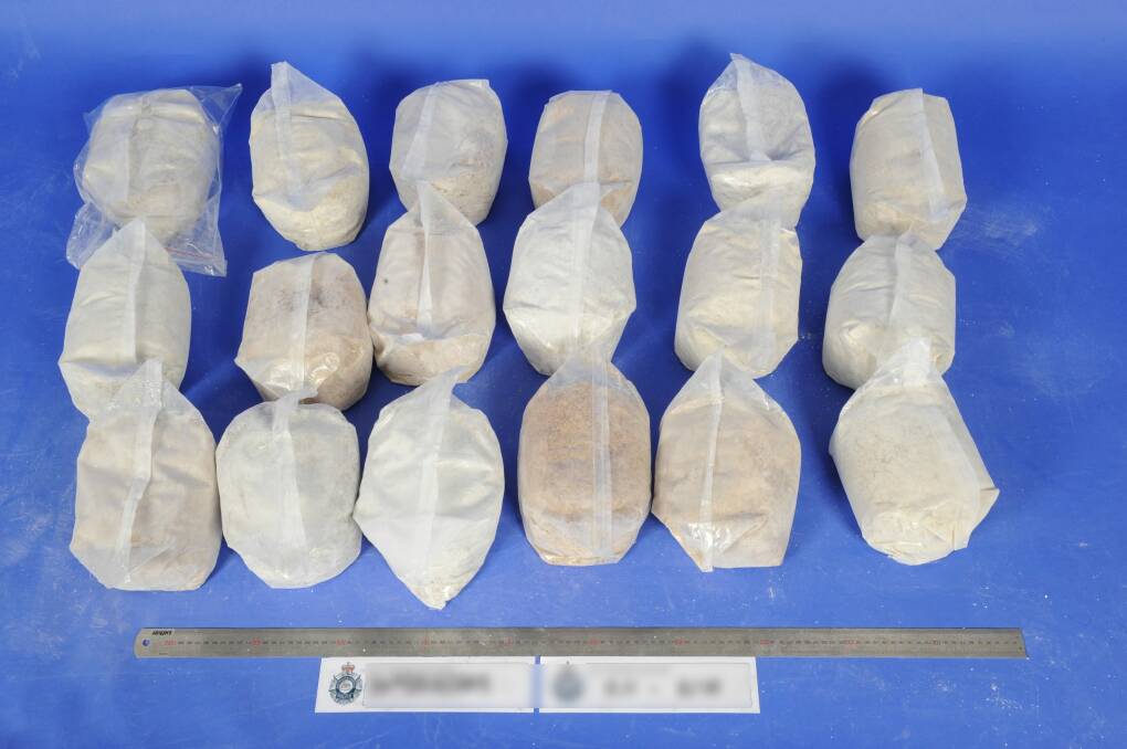 Mr Nozhat was arrested following the detection of 356kg of MDMA at a Sydney air cargo facility. Photo: Supplied