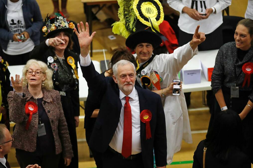 Labour leader Jeremy Corbyn's beliefs are dangerous, but at least he has beliefs. Photo: Frank Augstein