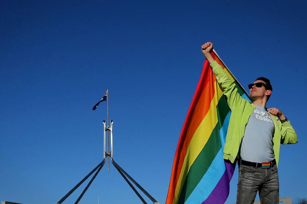 Canberra has an additional 6000 voters who can participate in the upcoming postal survey on same-sex marriage. Photo: Alex Ellinghausen