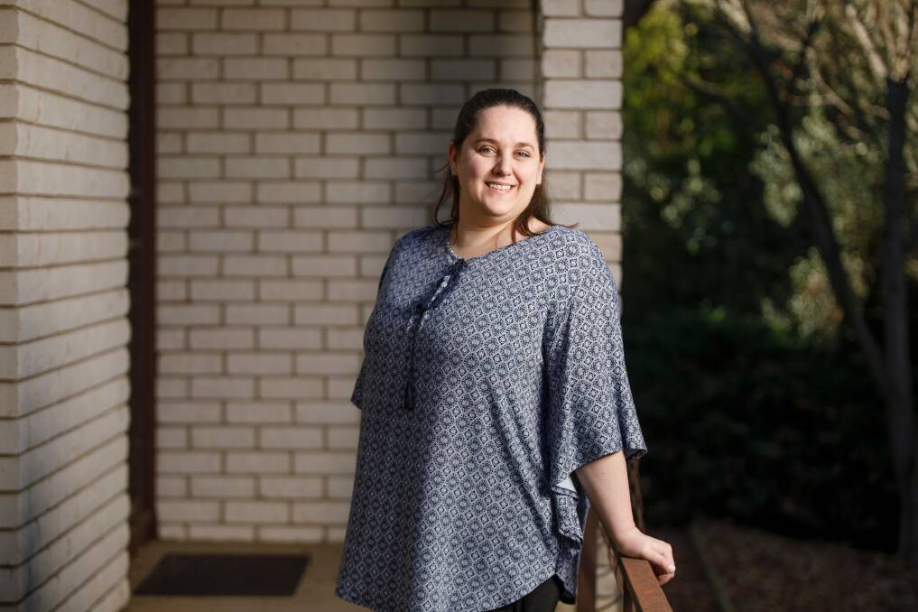 Canberra nurse Erin Bennett has found it tough breaking into the territory's housing market. Photo: Sitthixay Ditthavong