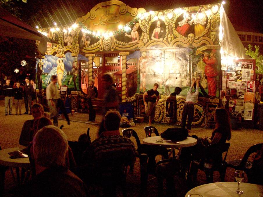 The Famous Spiegeltent will returns to Canberra in February with La Clique as part of the Canberra Theatre Centre's 2016 season. Photo: Supplied