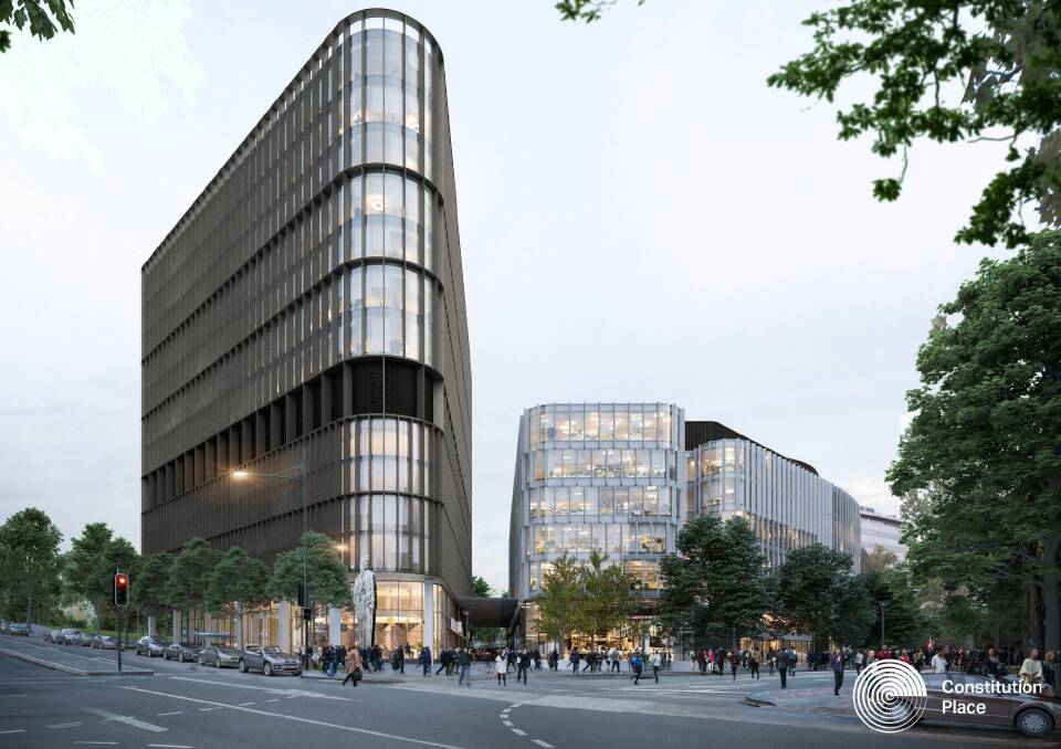 Auditing firm KPMG has committed to moving into Capital Property Group's $300m Constitution Place development Photo: Supplied