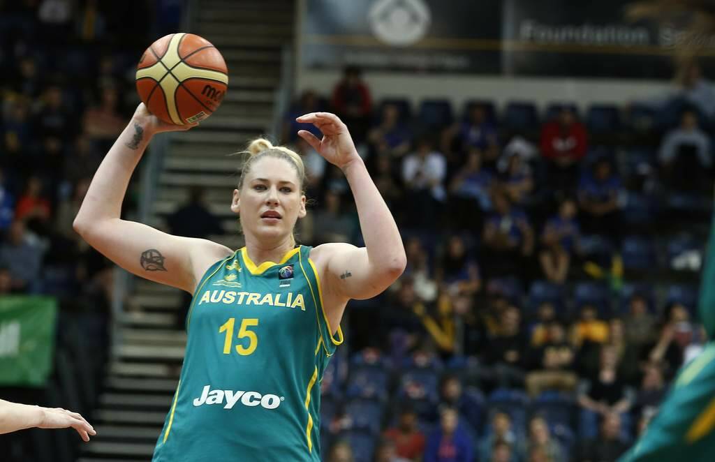 Canberra Capitals Lauren Jackson #15 WNBL Australian Basketball