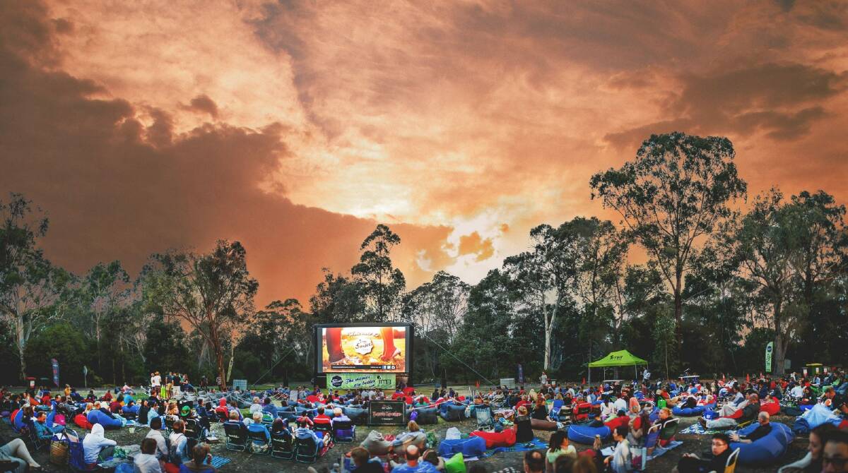 IMB Sunset Cinema at the Botanic Gardens. Photo: Lisa Lois 