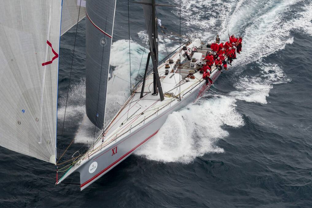 Wild Oats XI will learn it's Sydney To Hobart fate on Wednesday. Photo: Stefano Gattini