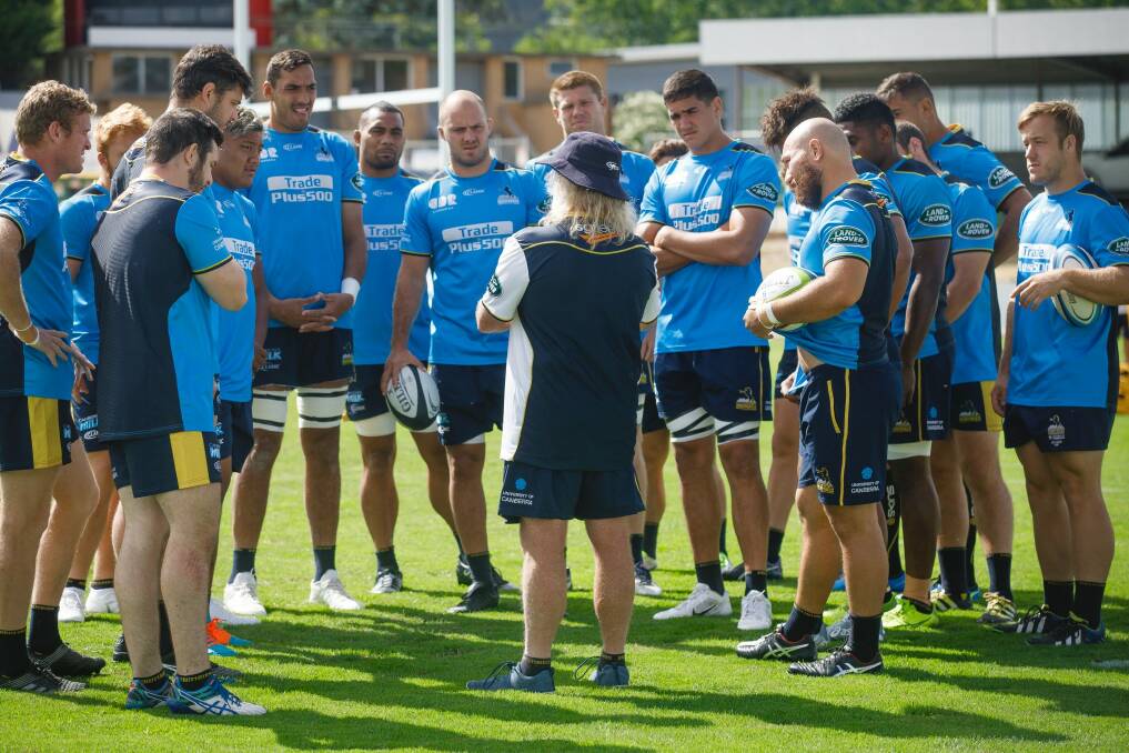 The new-look Brumbies will start their season on Saturday. Photo: Sitthixay Ditthavong