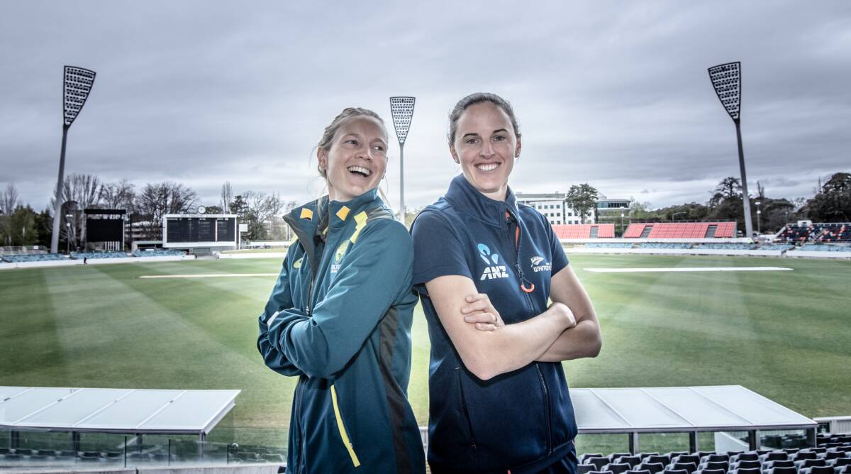 Australian captain Meg Lanning and New Zealand captain Amy Satterthwaite are eyeing a big finish. Photo: Karleen Minney