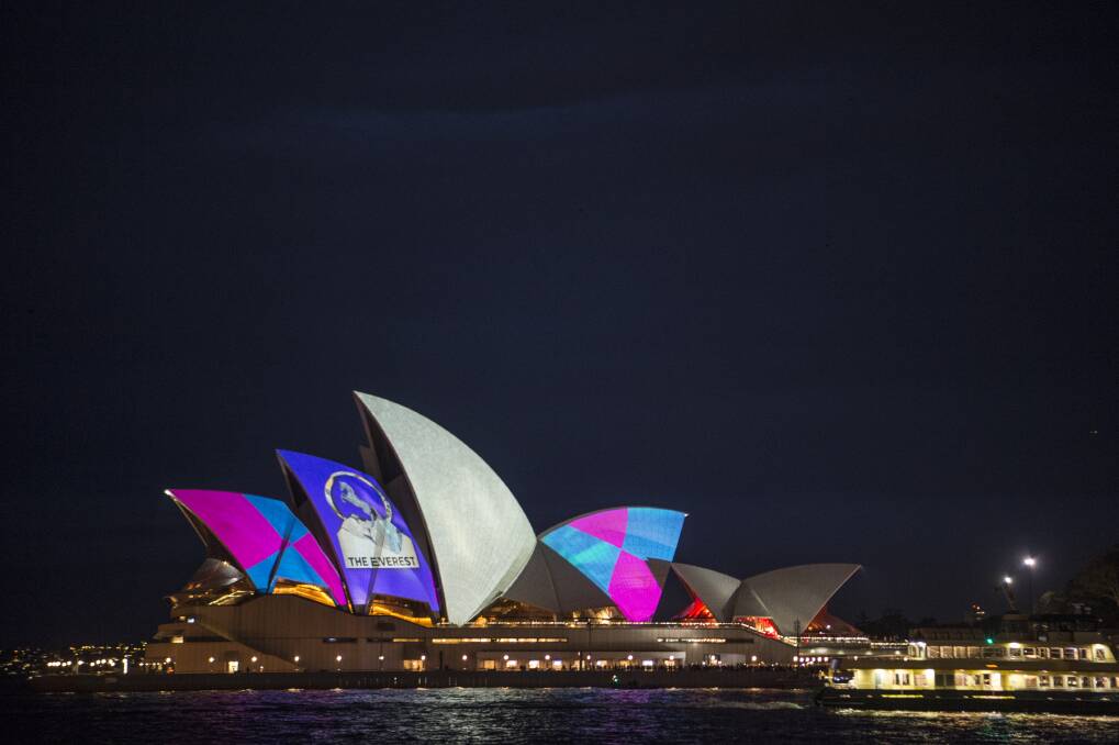 What would the Sydney Opera House say about the Everest 
 horse race saga? Photo: Wolter Peeters