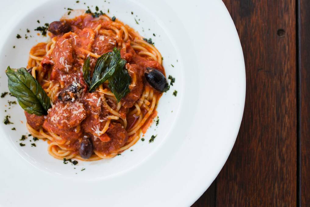 Spaghetti amatriciana is a very satisfying take on a classic. Photo: Jamila Toderas