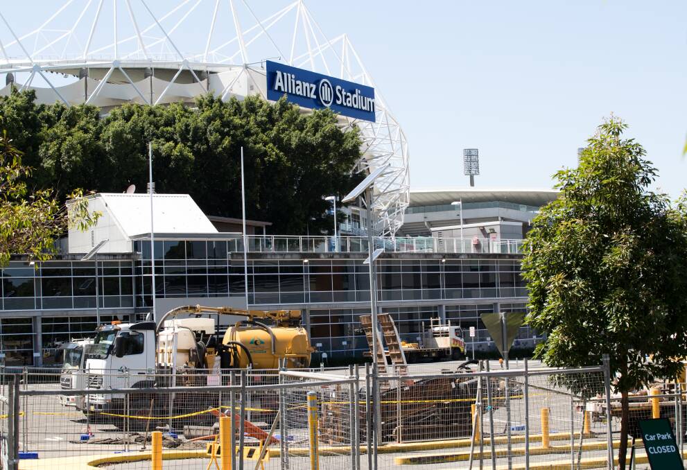 Minor works have begun towards the demolition of Aussie Stadium. But a local community group is desperately fighting in court to stop the knock-down. Photo: Janie Barrett