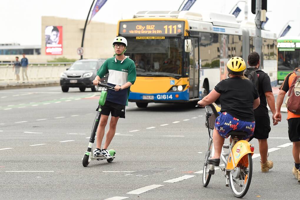 Scooter injuries are reported to Mater Hospital at an average of one a day. Photo: Albert Perez/AAP