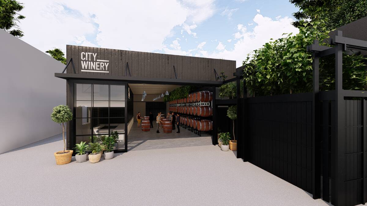 City Winery is planned to open in early 2019. Photo: Supplied