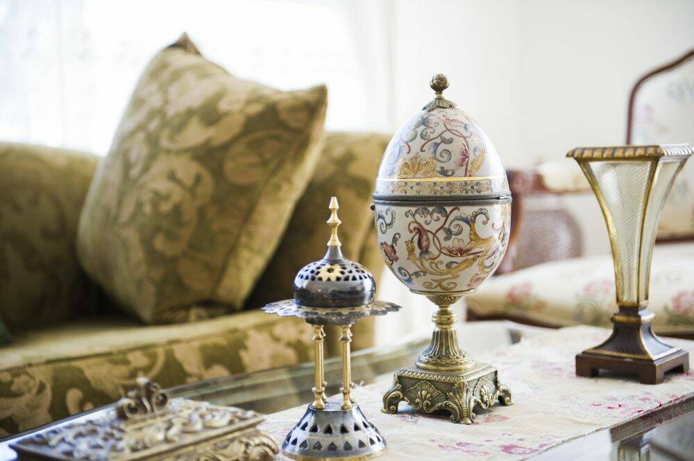 Inside the home of Moroccan ambassador, Mohamed Mael-Ainin, and wife, Samira Affane Aji, in O'Malley. Photo: Rohan Thomson