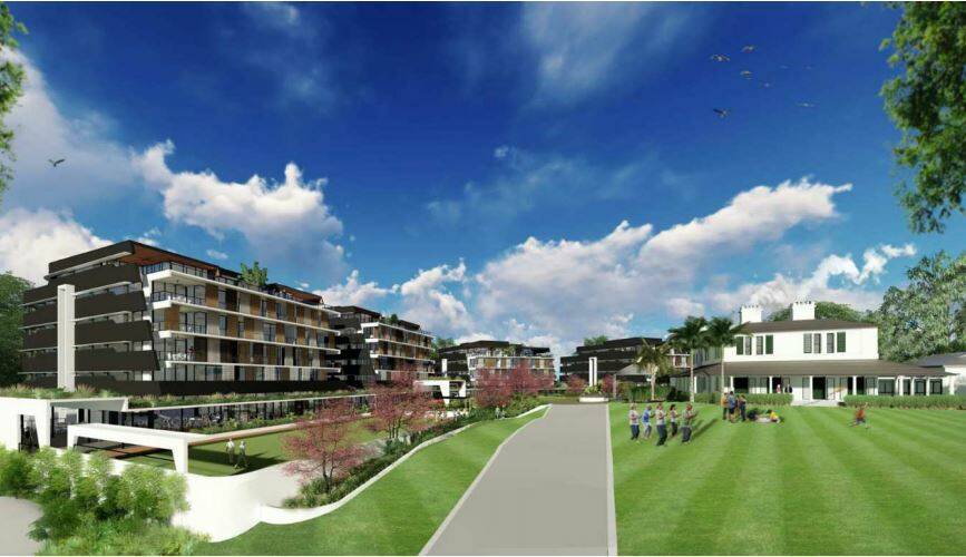 The proposed four-building development would have had more than 100 units for retirement living. Photo: Supplied