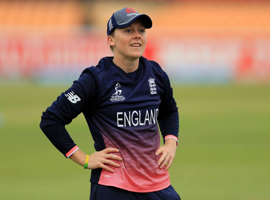 England captain Heather Knight is happy to play the underdog. Photo: Getty Images
