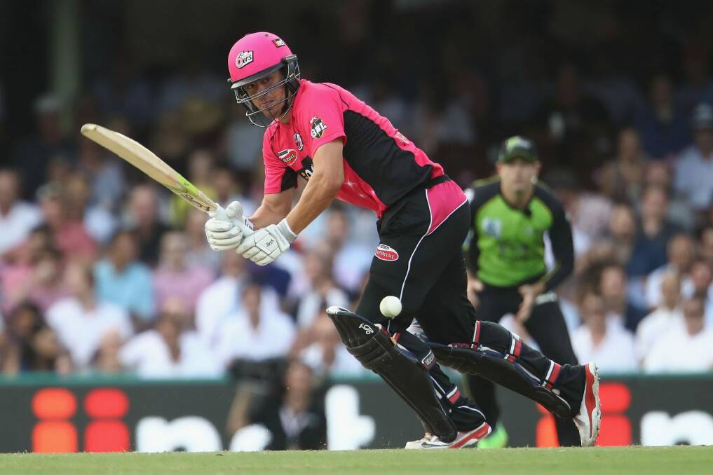 Batting intelligently: Sixers skipper Moises Henriques says his team will have to be smart if it wants to defeat the Stars. Photo: Getty Images