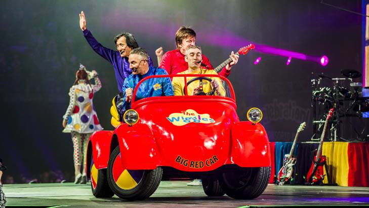 Wiggles prove their appeal with farewell concert | The Canberra Times ...