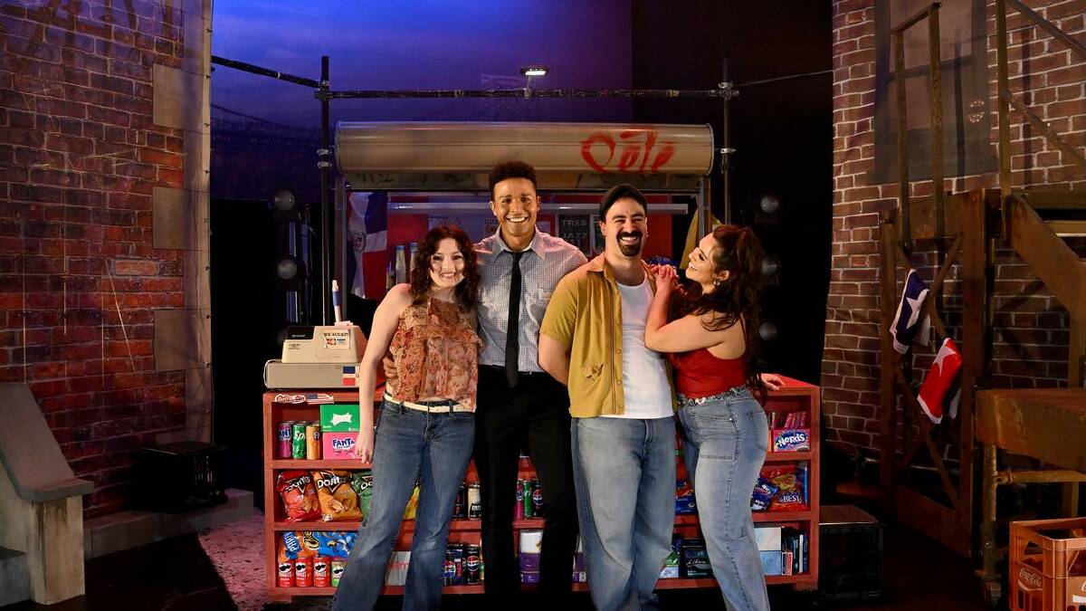 Stage musical In the Heights follows Latin American characters in Manhattan's Washington Heights. (Bianca De Marchi/AAP PHOTOS)