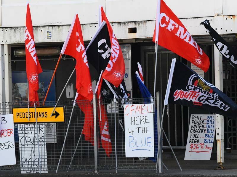 The powerful CFMEU is reeling from corruption allegations with the fallout spreading far and wide. Photo: Jono Searle/AAP PHOTOS