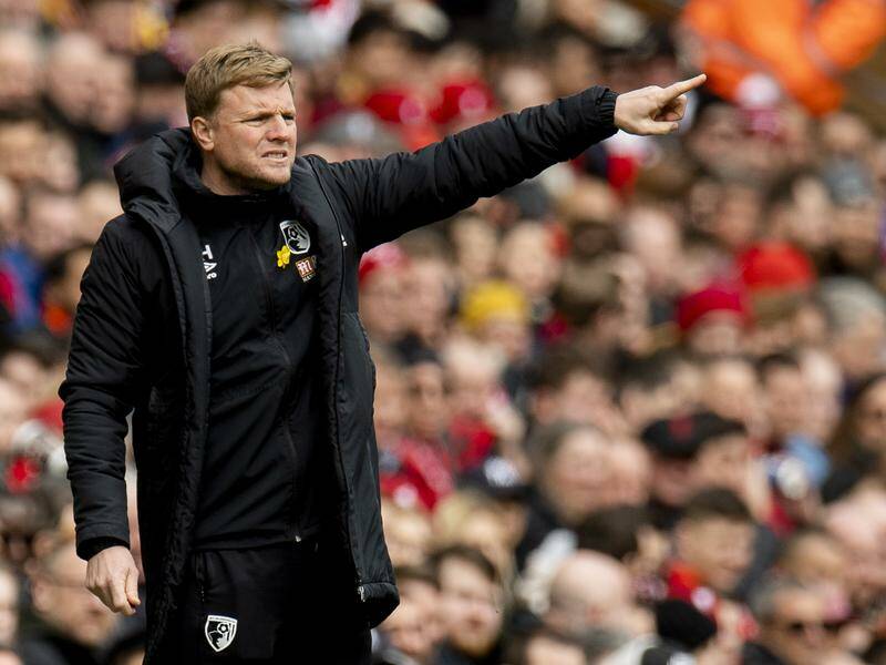 Newcastle manager Eddie Howe has played down speculation linking him with the vacant England job.  Photo: EPA PHOTO