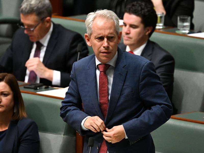 Immigration Minister Andrew Giles says the safety of the community remains the highest priority. (Lukas Coch/AAP PHOTOS)