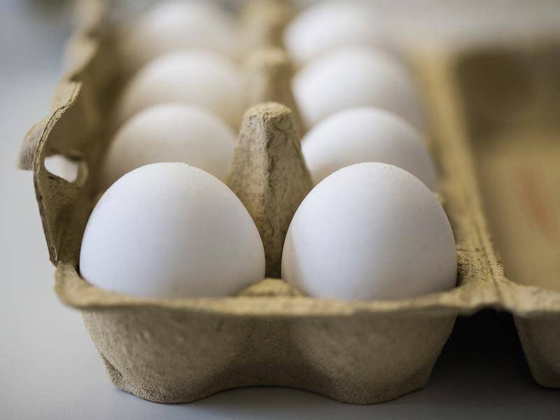 Consumers have been warned the price of eggs might rise and some brands could be harder to find. (AP PHOTO)