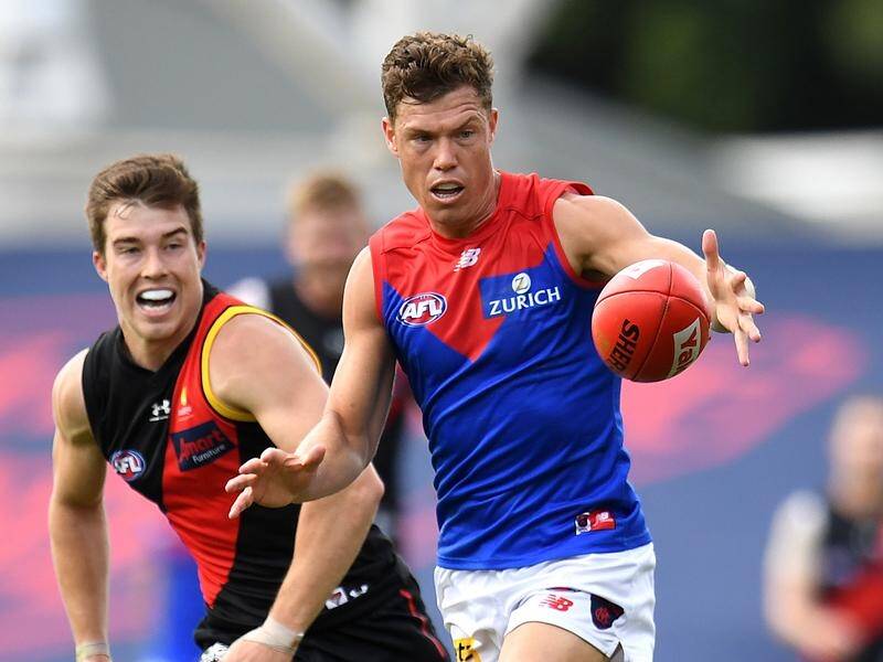 Melbourne's Jake Melksham has required a second surgery on the hand he injured in a brawl.