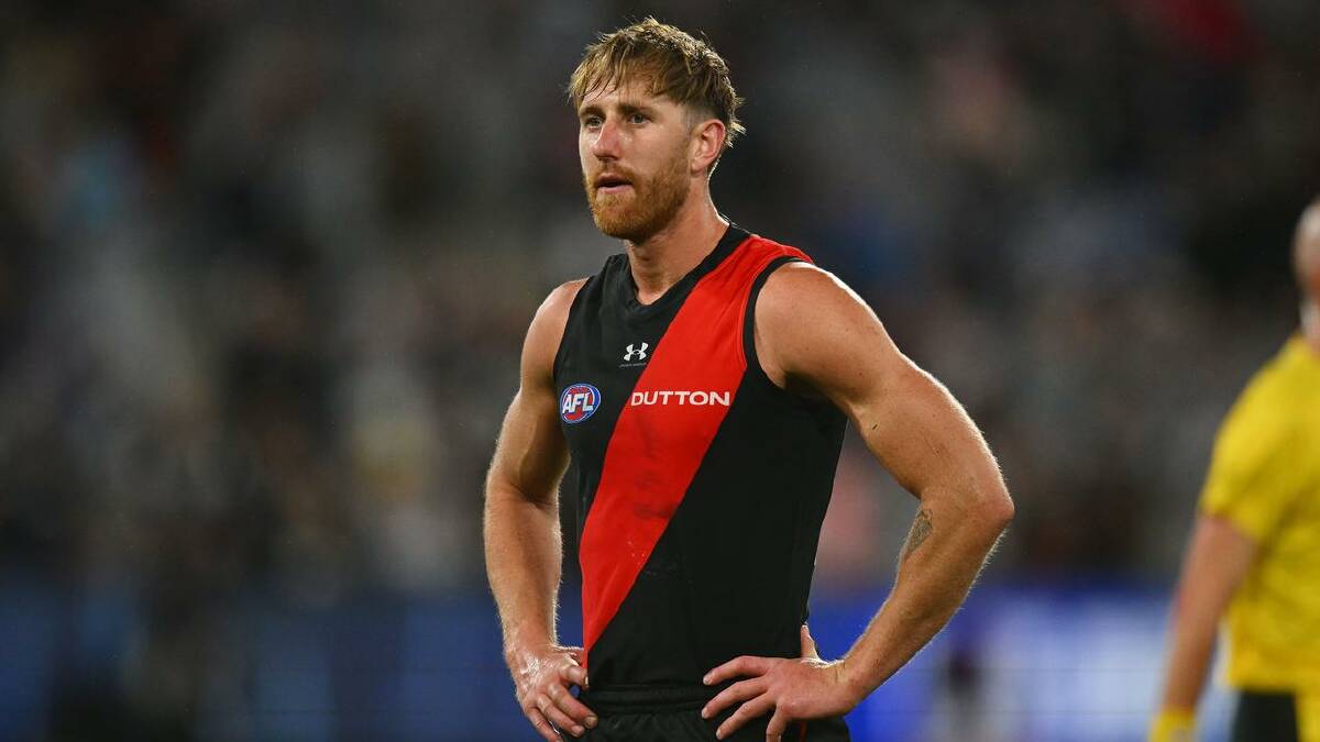 Dyson Heppell returns to the Essendon side to play St Kilda. (Morgan Hancock/AAP PHOTOS)