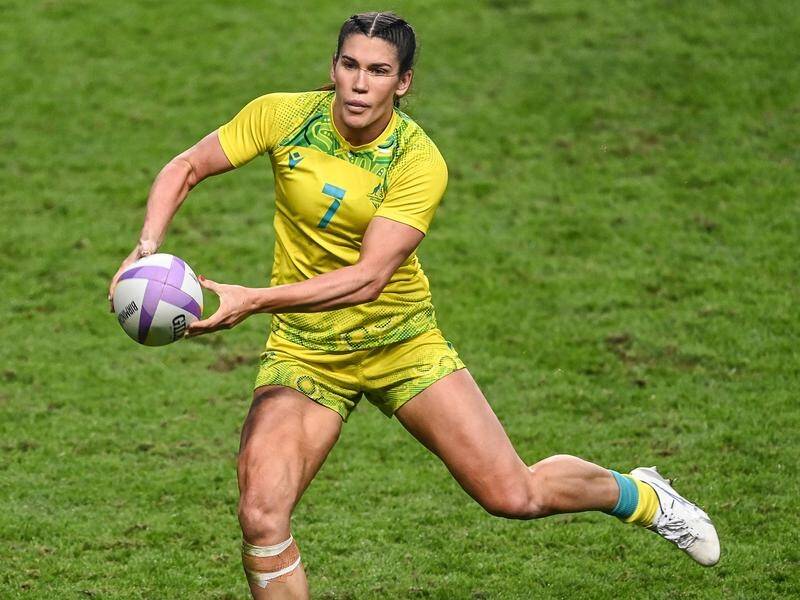 Charlotte Caslick has been nominated for a third World Rugby sevens player of the year title. (Andrew Cornaga/AAP PHOTOS)