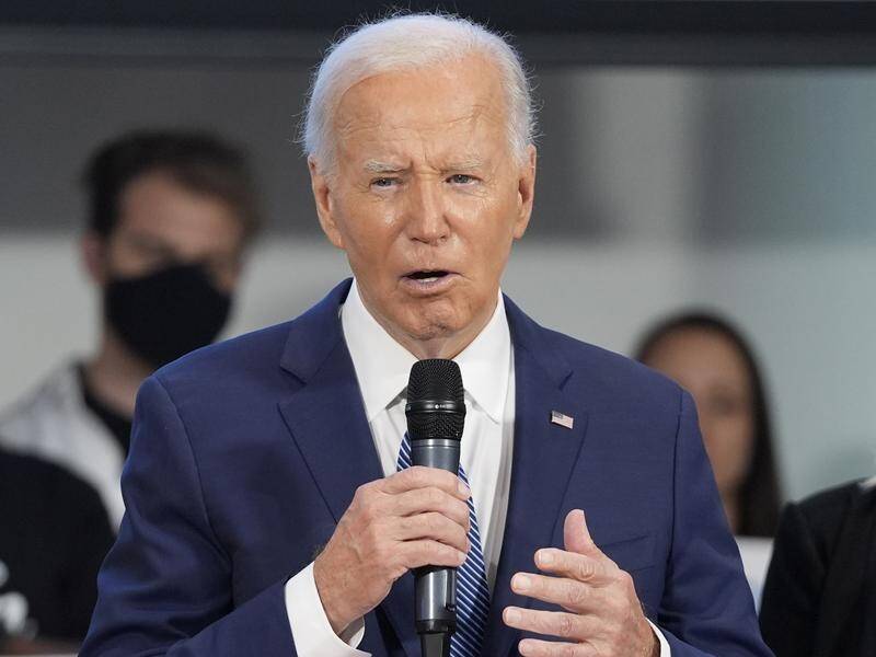A steady drip of elected Democrats has called on President Joe Biden to end his campaign. (AP PHOTO)