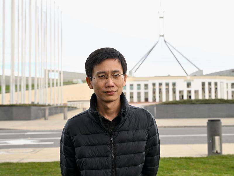 Eric, a former Chinese spy, estimates 200 secret intelligence officials are working in Australia. (Lukas Coch/AAP PHOTOS)