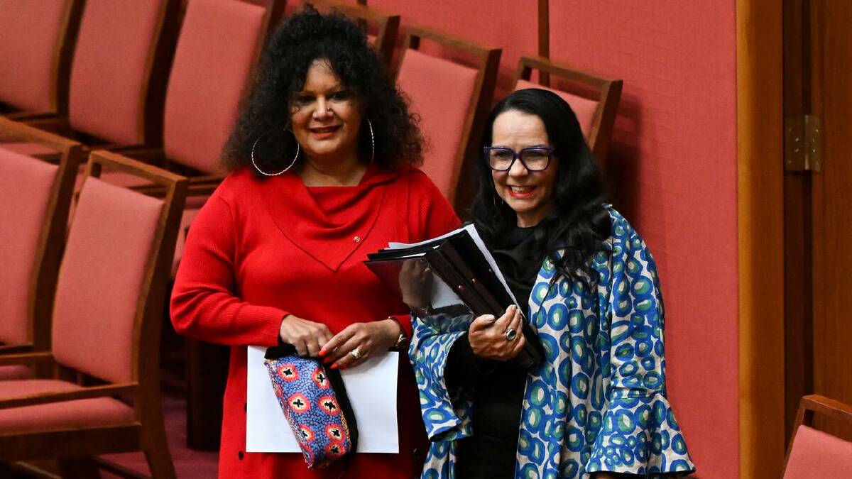Indigenous Senator Malarndirri McCarthy is considered the heir apparent to minister Linda Burney. (Lukas Coch/AAP PHOTOS)