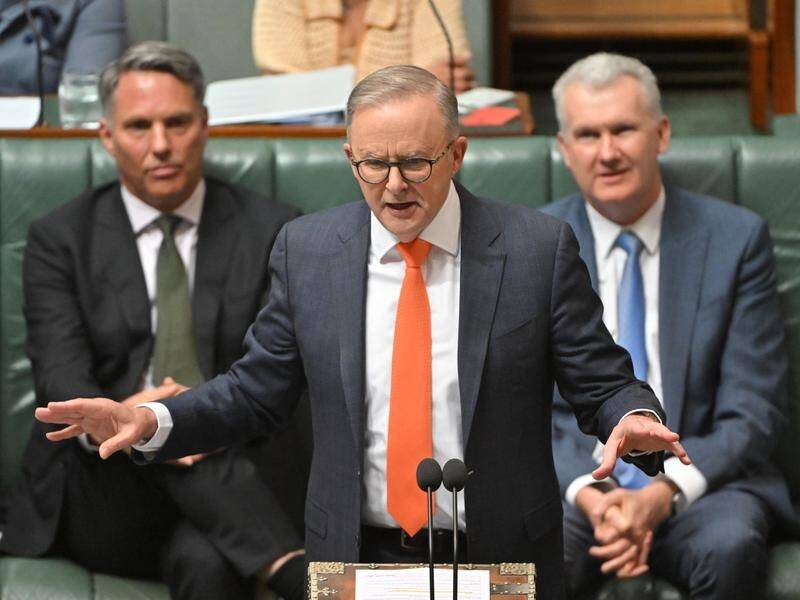 Federal Parliament is set to return on Monday following the voice referendum. (Mick Tsikas/AAP PHOTOS)