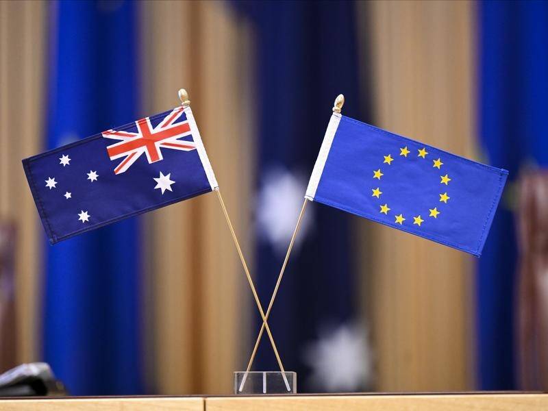 Australia and the European Union are locked in negotiations over a free trade agreement. (Lukas Coch/AAP PHOTOS)