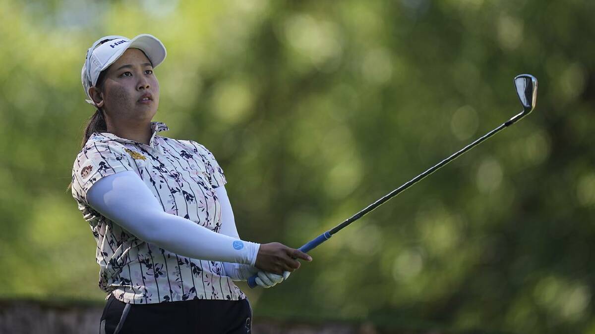 One-time LPGA Tour winner Chanettee Wannasaen remains the player to catch in Ohio. (AP PHOTO)
