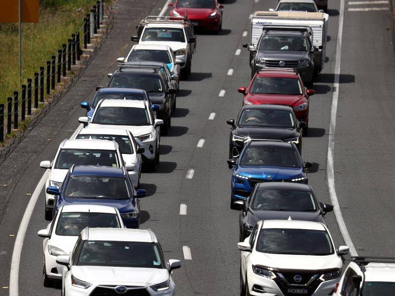 The average weight of vehicles is rising in Australia and it's not just electric cars. (Jason O'BRIEN/AAP PHOTOS)