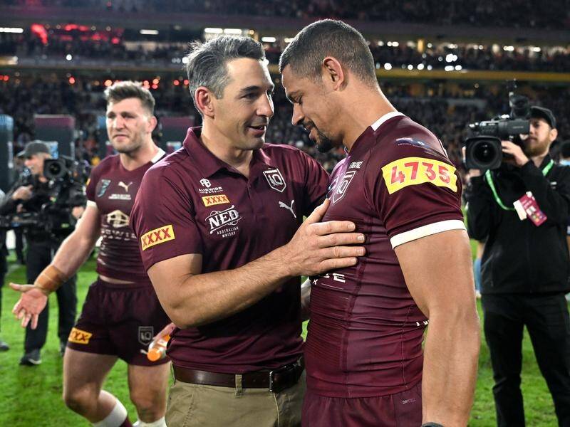 Billy Slater says telling Dane Gagai he wasn't selected for Origin 1 was the toughest call of all. (Dave Hunt/AAP PHOTOS)