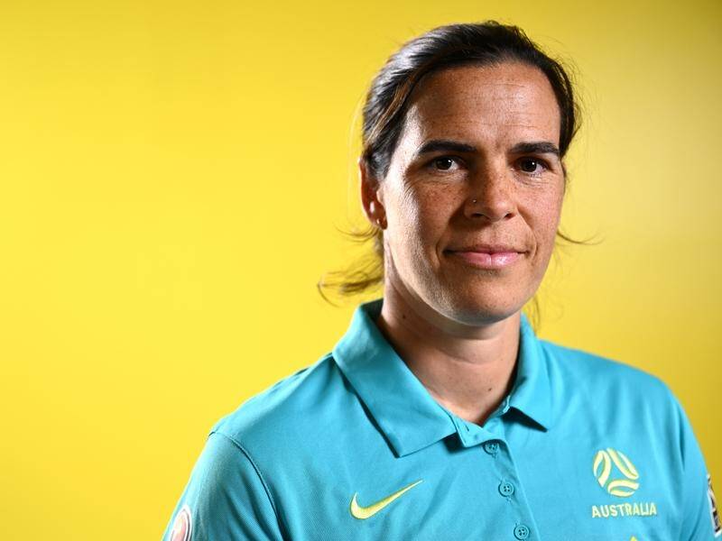Keeper Lydia Williams is confident Australia will handle the home pressure in the Women's World Cup. (Joel Carrett/AAP PHOTOS)