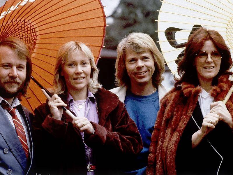 ABBA - Benny Andersson, Agnetha Foltskog, Bjorn Ulvaeus and Anni-Frid Lyngstad - in their heyday. (AP PHOTO)