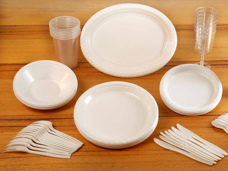 Single-use plastic items such as cups, plates, cutlery and straws are now banned in NSW. (MEDIANET IMAGES PHOTO)
