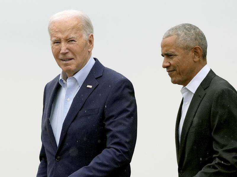 Former president Barack Obama joined calls for President Joe Biden to reconsider his election bid. Photo: AP PHOTO