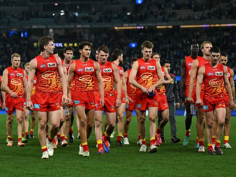 GWS are wary of the visiting hot-and-cold Suns, who are winless on their travels in 2024. Photo: James Ross/AAP PHOTOS