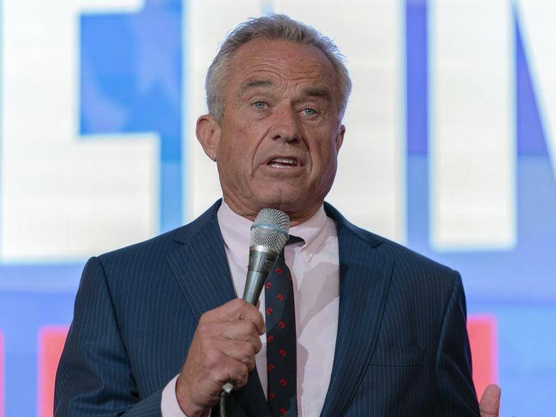 Robert F Kennedy Jr has qualified for the presidential ballot in just six US states. (AP PHOTO)