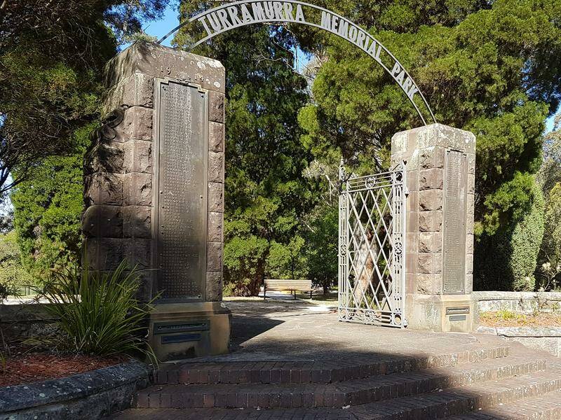Thieves have stolen a World War I honour roll from Turramurra Memorial Park in Sydney. Photo: HANDOUT/KU-RING-GAI COUNCIL