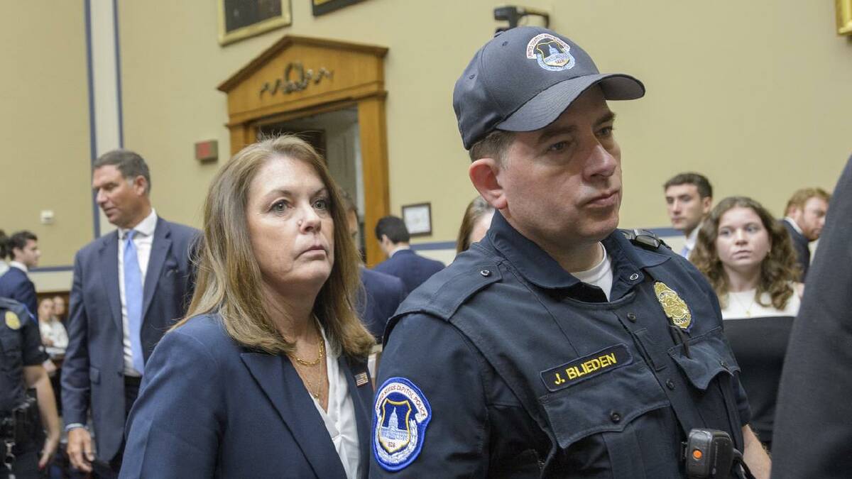 Kimberly Cheatle faced calls to resign from the Secret Service while testifying on Capitol Hill. (AP PHOTO)